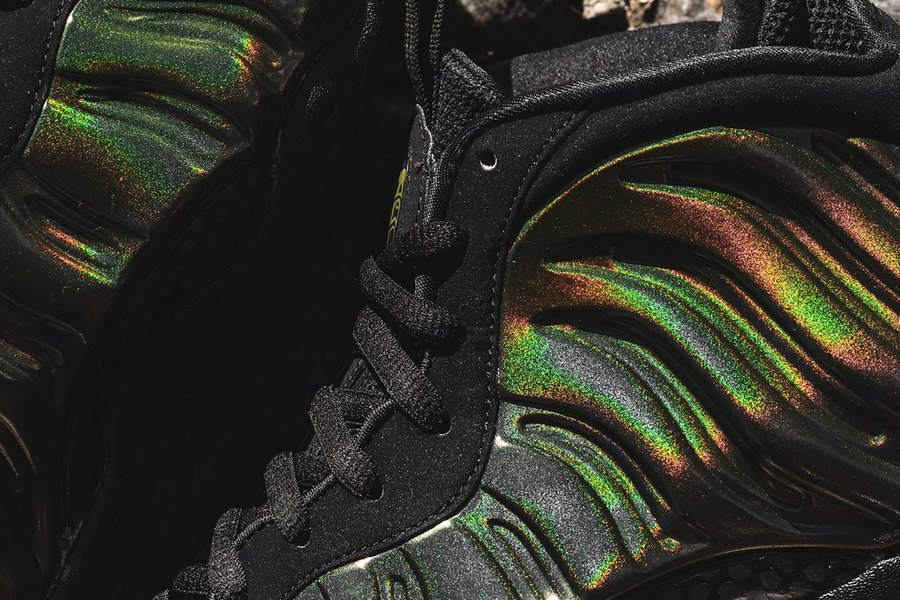 Nike,Air Foamposite One,314996  金属颗粒质感！今早上架的电光绿喷你入手了么？