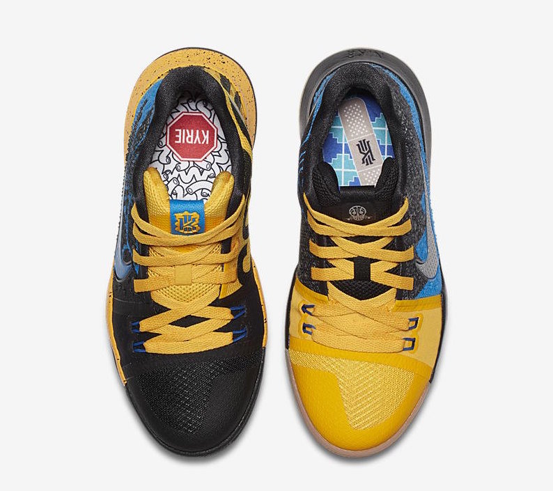 Nike,Kyrie 3  “What The” 系列！多重元素 Kyrie 3 本周发售！