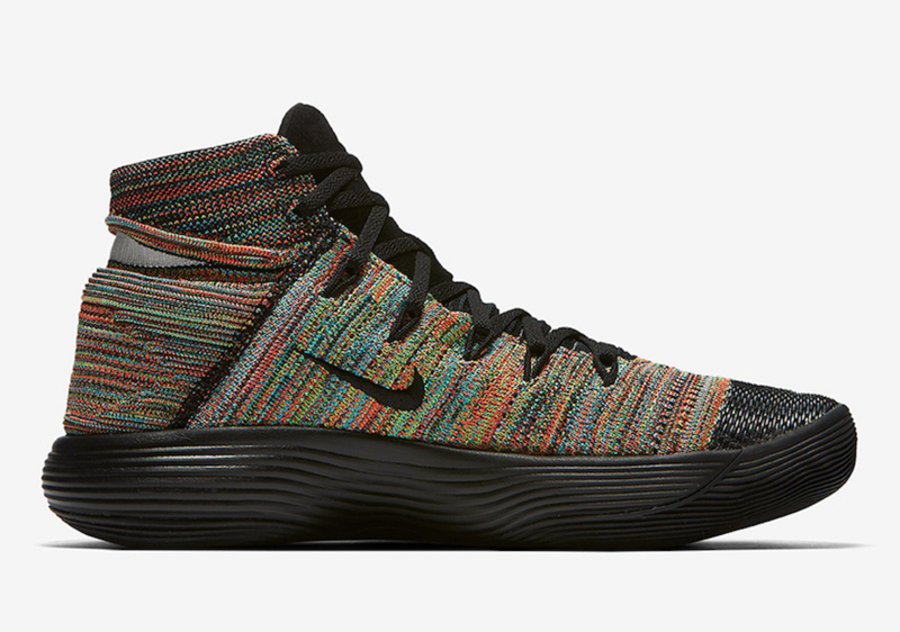 Nike,React,Hyperdunk 2017,Flyk  沉稳又不失亮点！Hyperdunk 2017 FK 迎来彩虹新配色