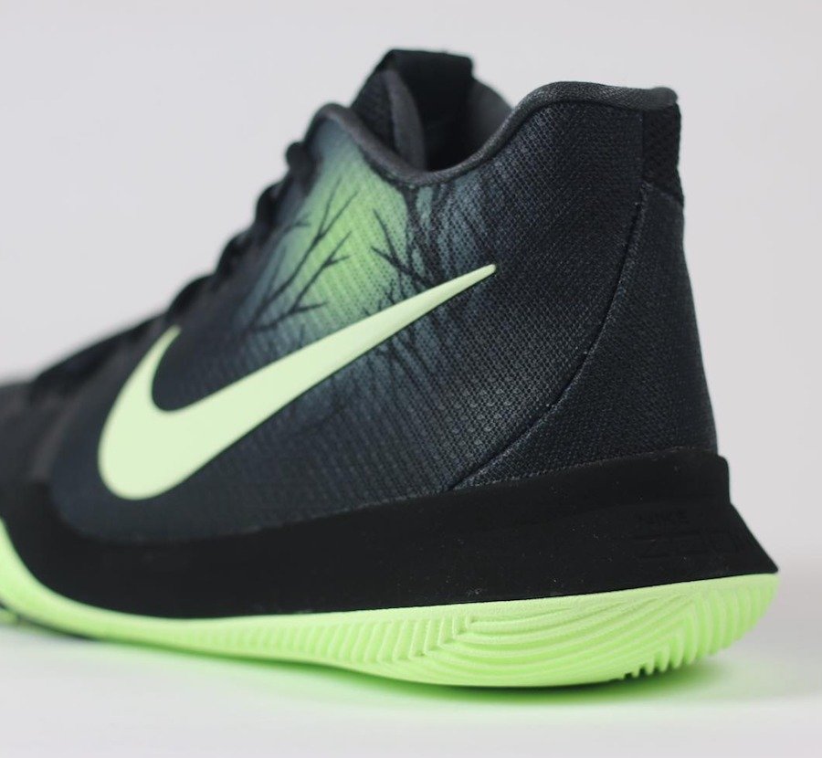 Nike,Kyrie 3,Fear  “恐惧”主题再现江湖！欧文赛场上脚 Kyrie 3 “Fear” PE