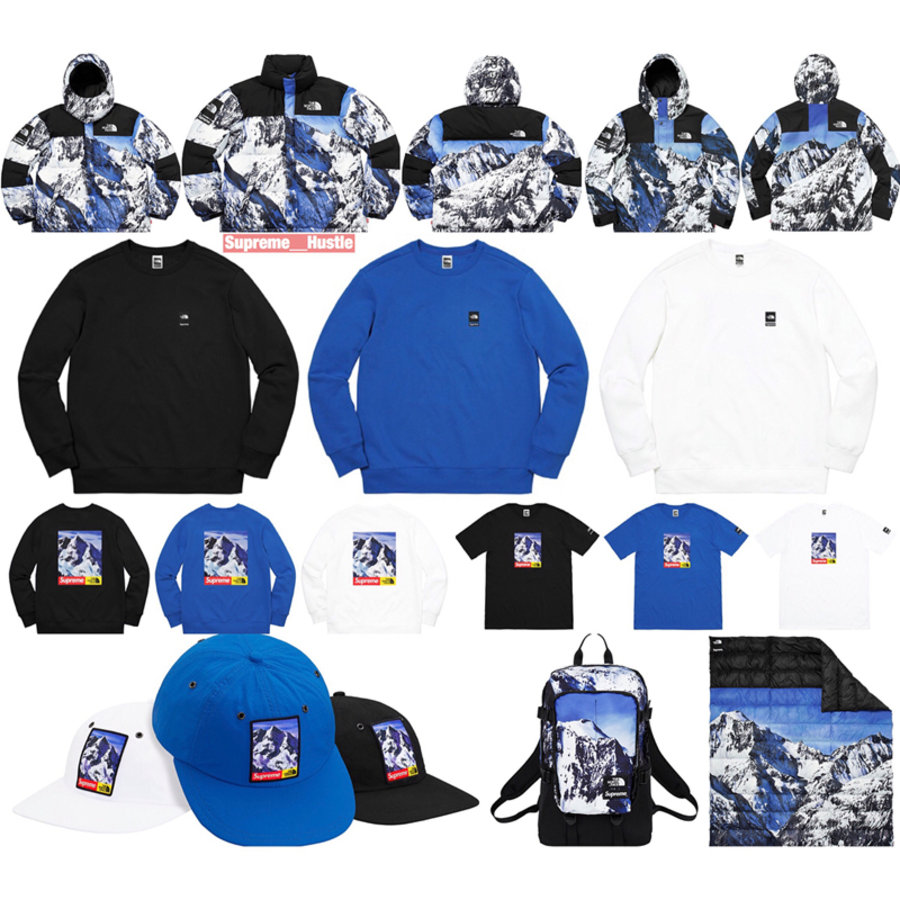 Supreme,The North Face  官方正式发布！Supreme x The North Face 雪山系列本周登场