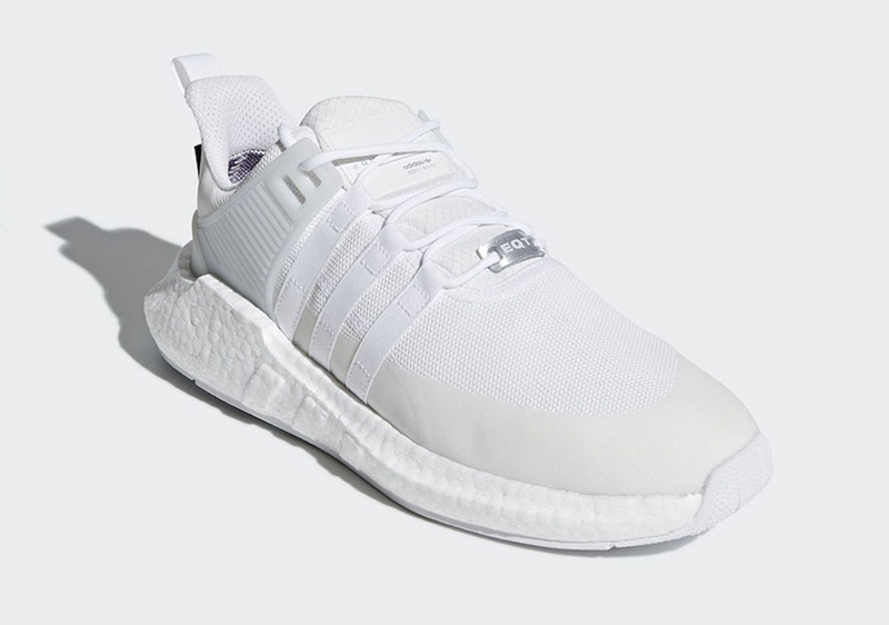 adidas,EQT Support 93/17 Boost  GORE-TEX 防水鞋面！这款纯白 EQT 93/17 值得你多加留意！