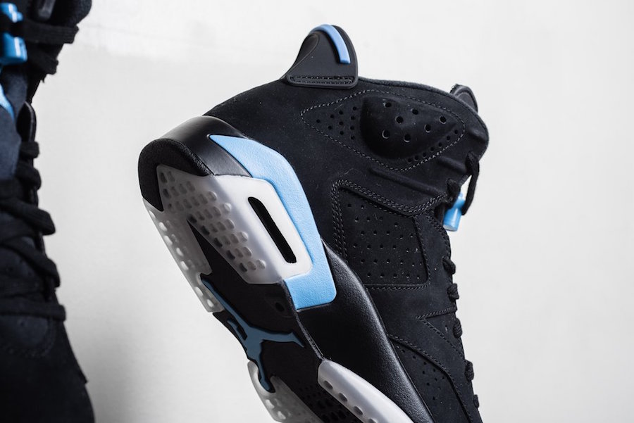 AJ6,Air Jordan 6,384664-006  本周发售！黑篮 Air Jordan 6 “UNC” 购买链接释出！