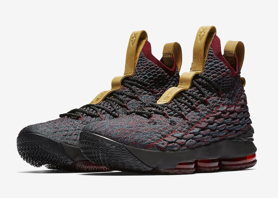 Nike,LeBron 15,897648-300  骑士配色！LeBron 15 “New Heights” 下周即将发售