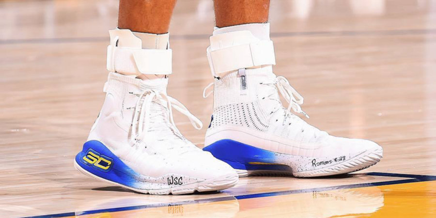 Curry 4,Under Armour  清爽又帅气！勇士白蓝配色 Curry 4 海外率先发售