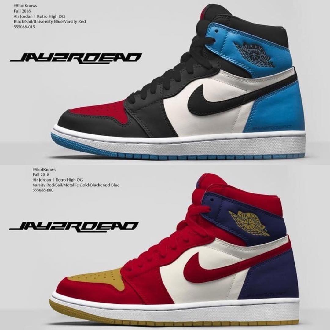 AJ1,Air Jordan 1  Air Jordan 1 明年竟然要发这么多！只怕这将会...