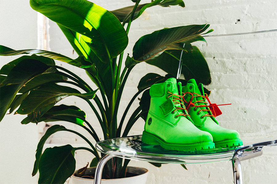 OFF-WHITE,Timberland  OFF-WHITE x Timberland 全新联名让经典大黄靴耳目一新！