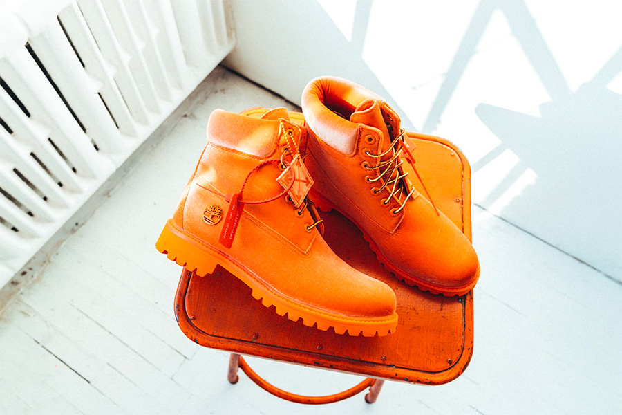 OFF-WHITE,Timberland  OFF-WHITE x Timberland 全新联名让经典大黄靴耳目一新！