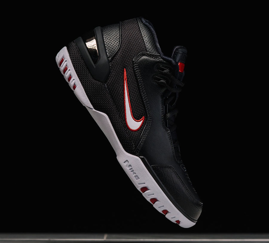 Nike,Air Zoom Generation,AJ420  詹皇经典战靴！黑白红配色 Nike AZG 本月底复刻回归