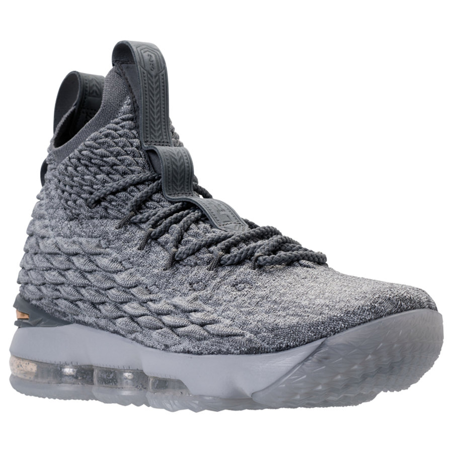 Nike,LeBron 15,  灰金低调奢华！全新配色 LeBron 15 本月底发售