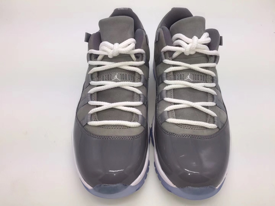 AJ11,Air Jordan 11,Air Jordan  酷灰人气不减！AJ11 Low “Cool Grey” 发售日期确定