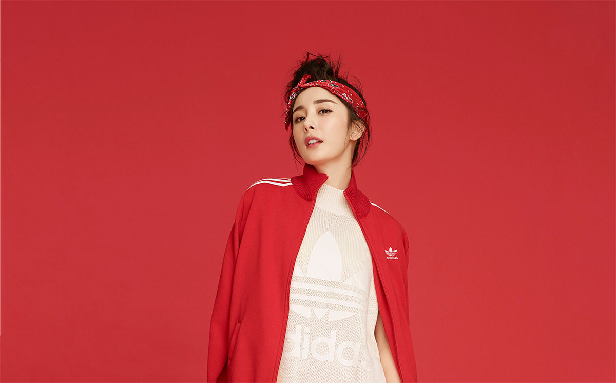 adidas Originals  杨幂成为 adidas Originals 三叶草全新大中华区品牌形象代言人！