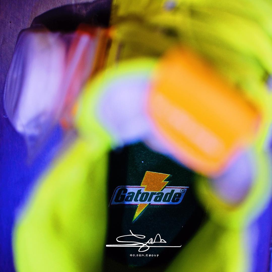 Air Jordan 1,Gatorade,AJ1  格外亮眼！柠檬黄 Air Jordan 1 “Gatorade” 实物细节抢先看！