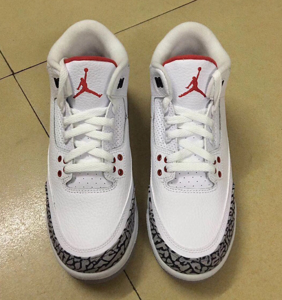 136064-116,AJ3,Air Jordan 3 136064-116AJ3 经典和活力的融合，飓风配色 Air Jordan 3 明年 5 月发售，实物现身
