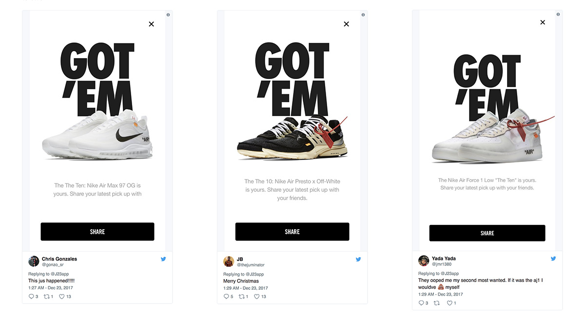 SNKRS,OFF-WHITE  OFF-WHITE x Nike 在海外意外补货！传言中国 SNKRS App 也有发售可能
