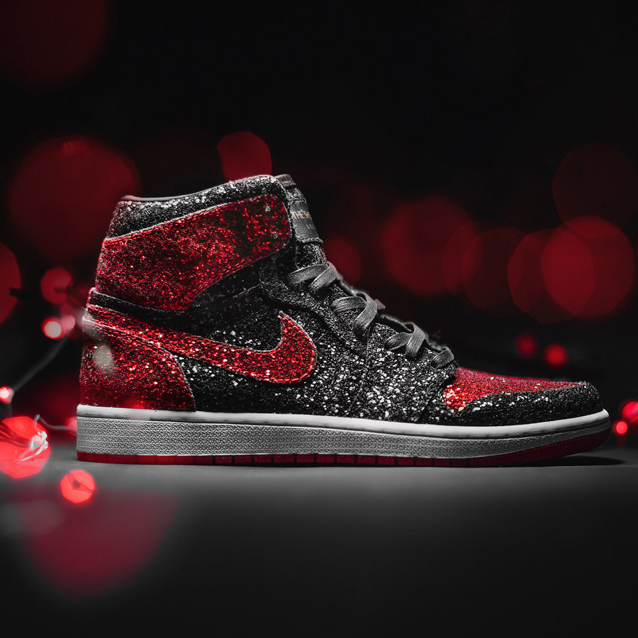 Air Jordan 1,AJ1,The Shoe Surg  美如画！The Shoe Surgeon 打造 00 美元的限量圣诞 AJ1