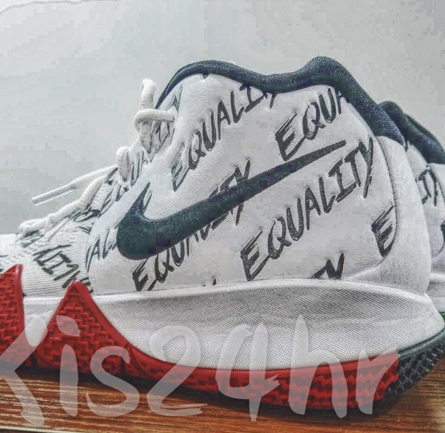 Kyrie 4,BHM,Nike  传闻二月登场！黑人月主题 Kyrie 4 “BHM” 实物首次曝光