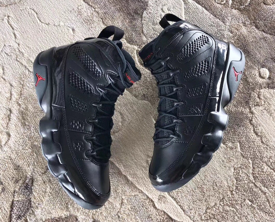 AJ9,Air Jordan 9,302370-014  经典黑红配色！全新 Air Jordan 9 三月正式发售