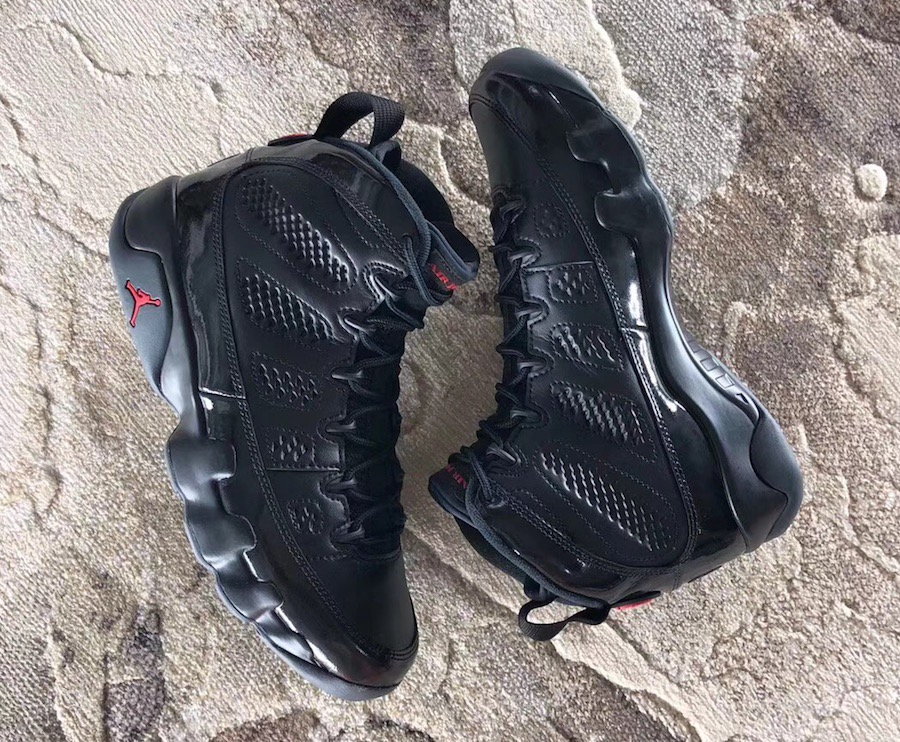 AJ9,Air Jordan 9,302370-014  经典黑红配色！全新 Air Jordan 9 三月正式发售