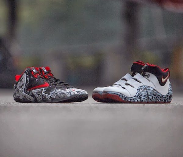 Nike,LBJ15,LeBron 15,Graffiti  涂鸦新品曝光！詹姆斯上脚 LeBron 15 “Graffiti” 全新配色！