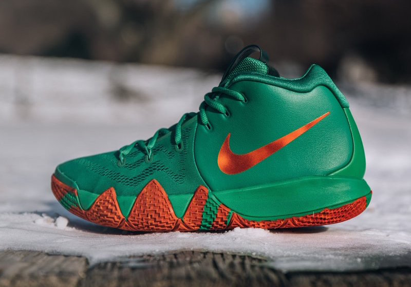 Nike,Kyrie 4  全新诱人配色！超高人气 Kyrie 4 “Fall Foliage” 美国区发售！