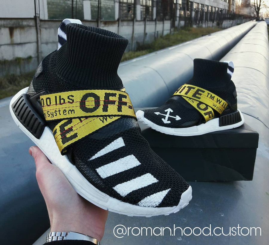 OFF-WHITE  OFF-WHITE 定制风潮已经玩坏了球鞋圈…