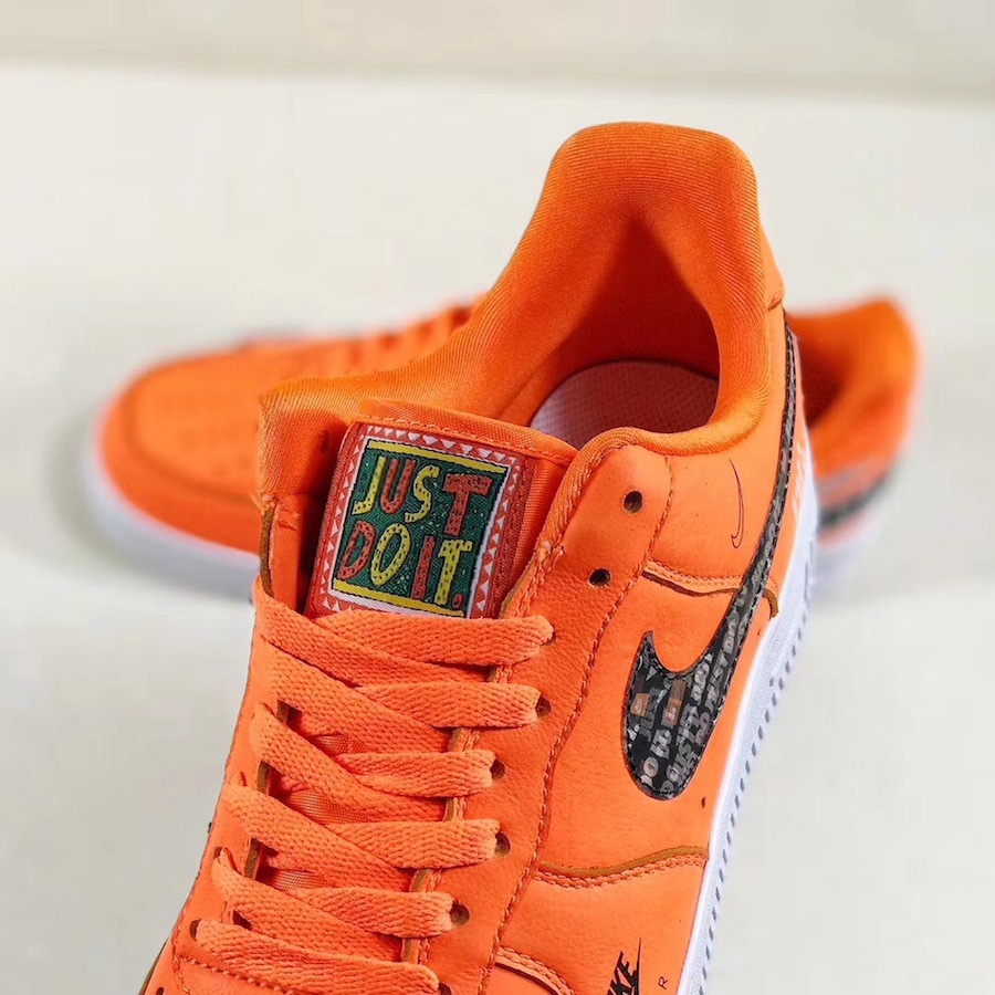 Nike,Air Force 1,905345-800  Just Do It！Nike 口号主题 Air Force 1 Low 实物首次曝光