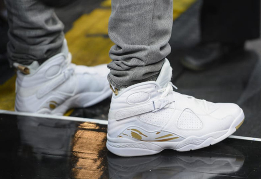 Air Jordan 8 Retro,OVO,AA1239-  黑白金配色！全新两款 Air Jordan 8 x OVO 传闻下月登场