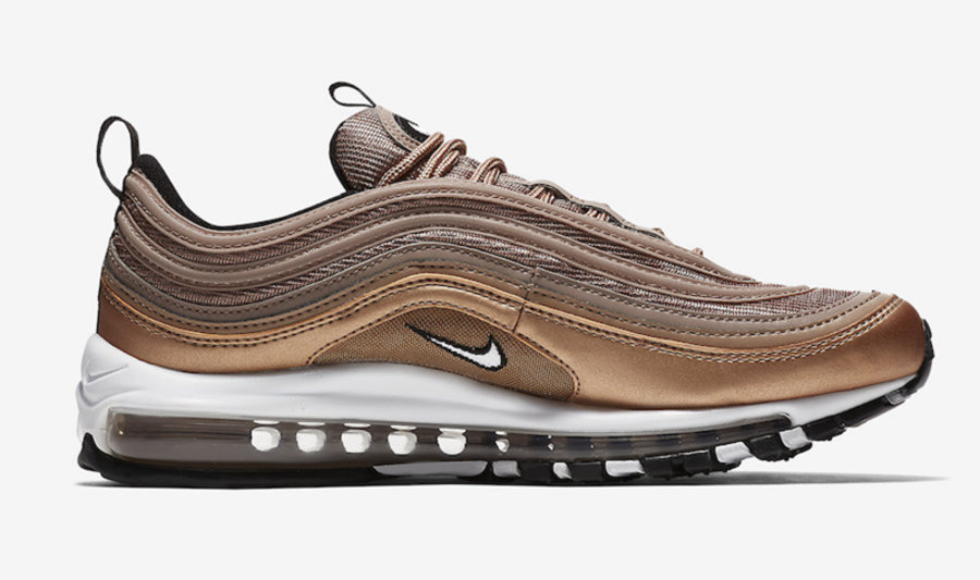 Air Max 97,Nike,Metallic Red B  复古铜色装扮！全新配色 Air Max 97 明日上架发售