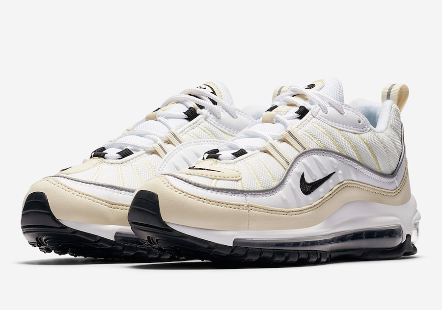 Nike,Air Max 98,White Possil  素雅亮相！Nike Air Max 98 “White Possil” 全新配色曝光！