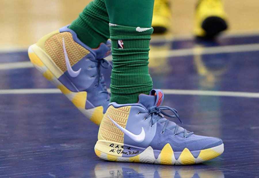 Kyrie 4,London,Nike,AR6189-500  伦敦别注！新配色 Kyrie 4 “London” PE 现已少量发售