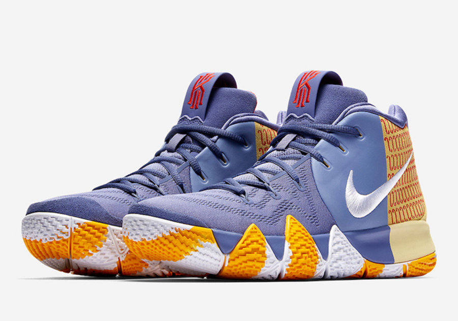 Kyrie 4,London,Nike,AR6189-500  伦敦别注！新配色 Kyrie 4 “London” PE 现已少量发售
