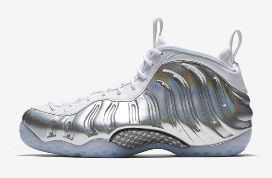 Air Foamposite One,Nike,Chrome  官图释出！质感新配色 Air Foamposite One 下周登场