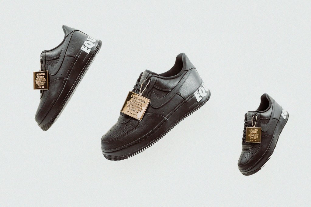 Nike,Air Force 1  金色吊牌抢眼！黑人月系列 Air Force 1 现已发售