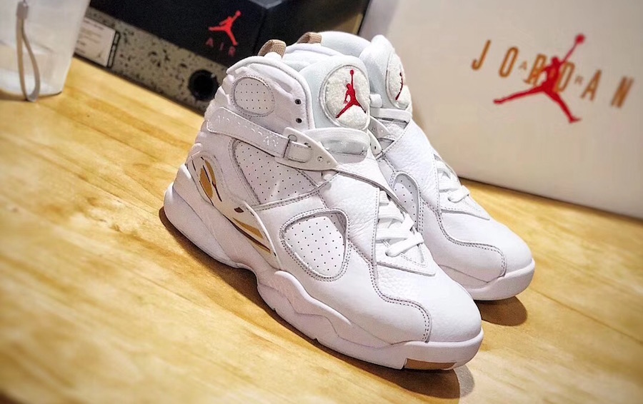 AA1239-135,AJ8,Air Jordan 8 AA1239-135 白金配色 Air Jordan 8 OVO 很快就要发售了！
