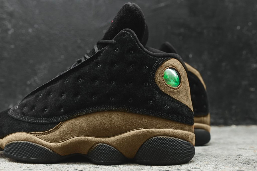414571-006,AJ13,Air Jordan 13 414571-006 AJ13 质感出众又有军事风！这双 Air Jordan 13 “Olive” 现已发售