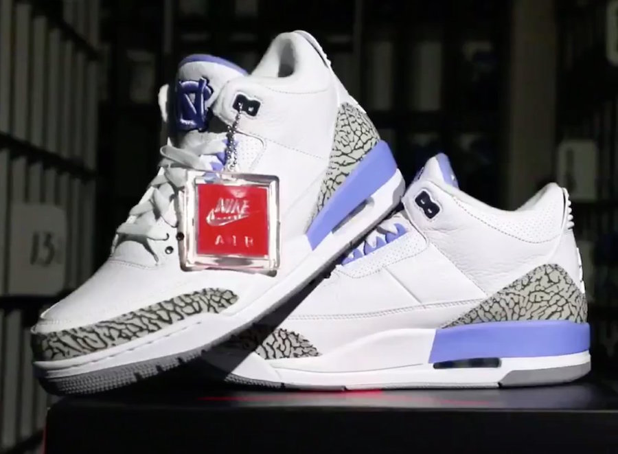 AJ3,Air Jordan 3,Jordan Why No  美到令人窒息！鞋王 PJ Tucker 晒北卡 Air Jordan 3！