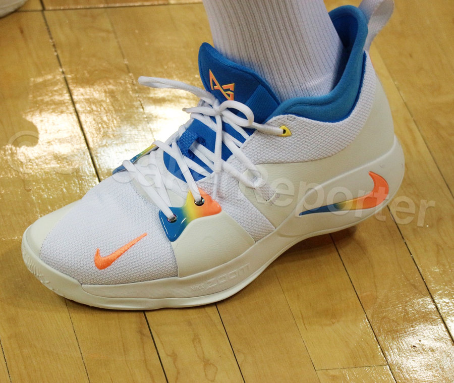 Nike,PG2  雷霆队主场配色！泡椒上脚 PG2 全新配色