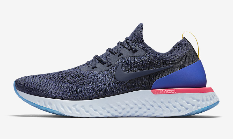 Nike,Epic React Flyknit,AQ0067  多款配色官图释出！Nike 全新缓震科技跑鞋下月底登场