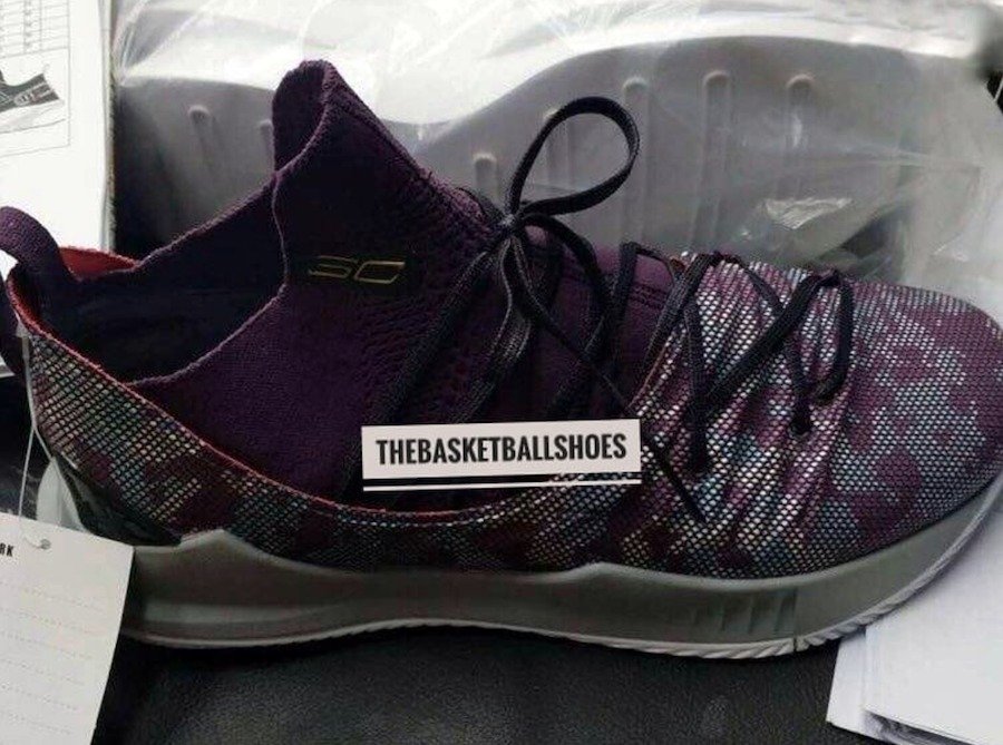 Under Armour,Curry 5  Curry 5 实物曝光！库里是否会在全明星期间上脚？