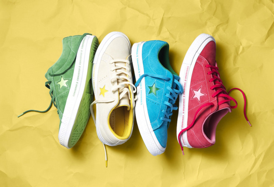 Converse,One Star  活力多彩装扮！四款新配色 One Star 将于本周登场