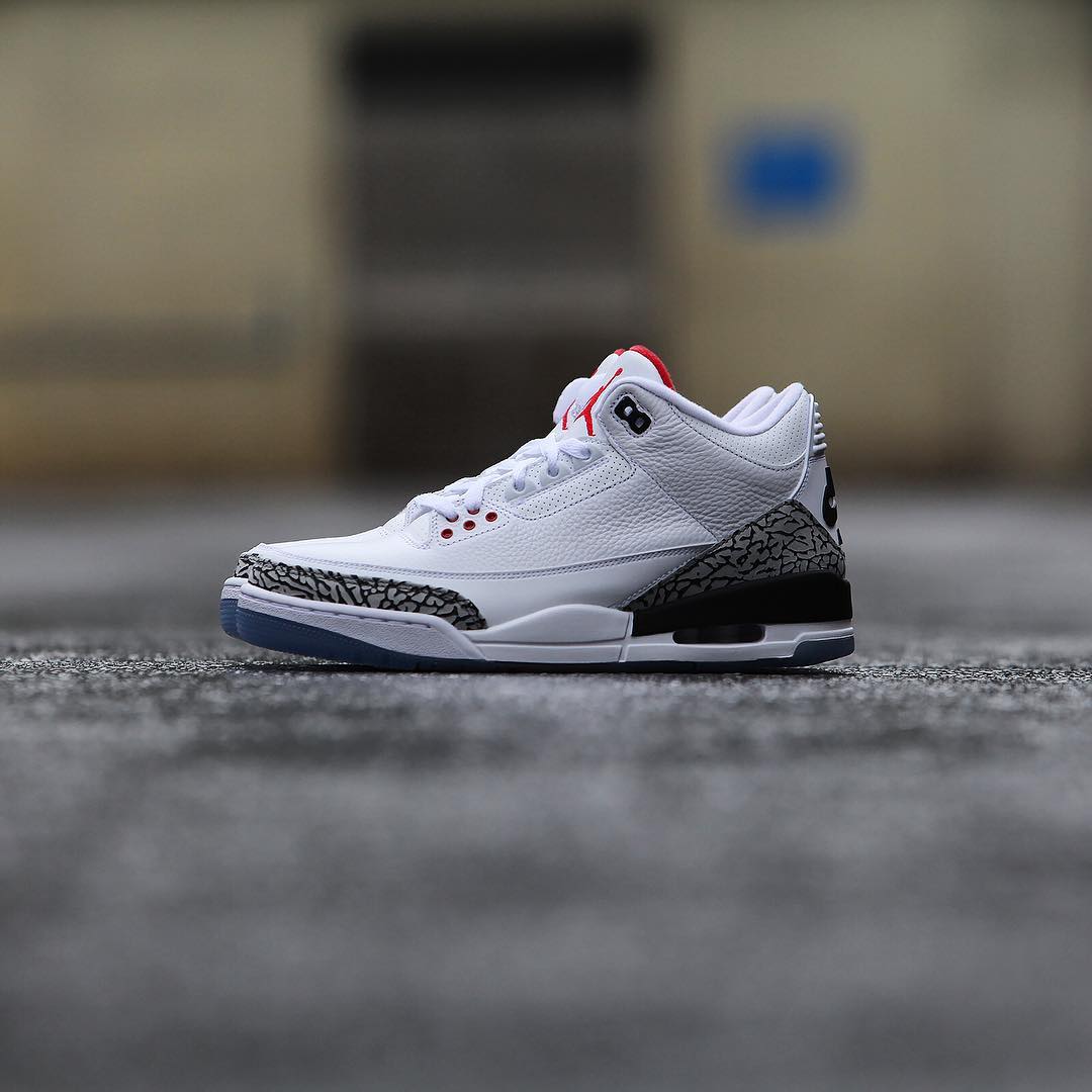 AJ3,Air Jordan 3,923096-101  二月中旬正式发售！白水泥 Air Jordan 3 实物美图欣赏