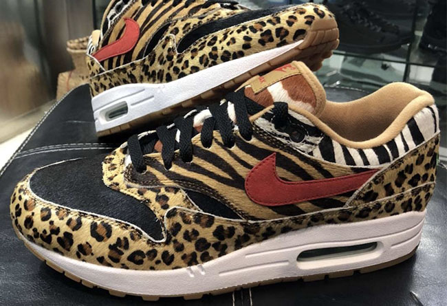 atmos,Air Max 1,Animal Pack,AQ  经典配色回归！atmos x Air Max 1 “Animal Pack” 2.0 细节近览