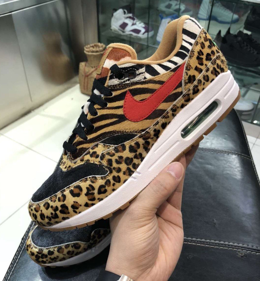 atmos,Air Max 1,Animal Pack,AQ  经典配色回归！atmos x Air Max 1 “Animal Pack” 2.0 细节近览