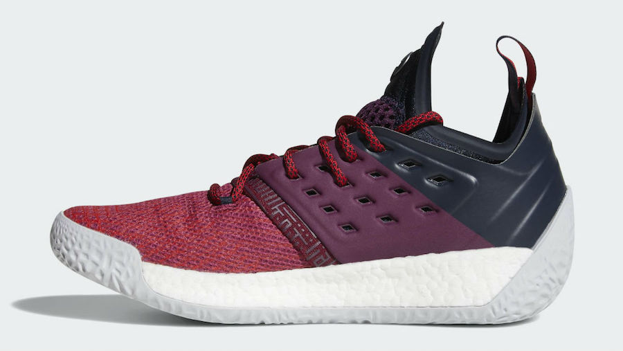 adidas,AH2124,Harden Vol. 2  魔力红配色！全新 Harden Vol. 2 发售日期公布