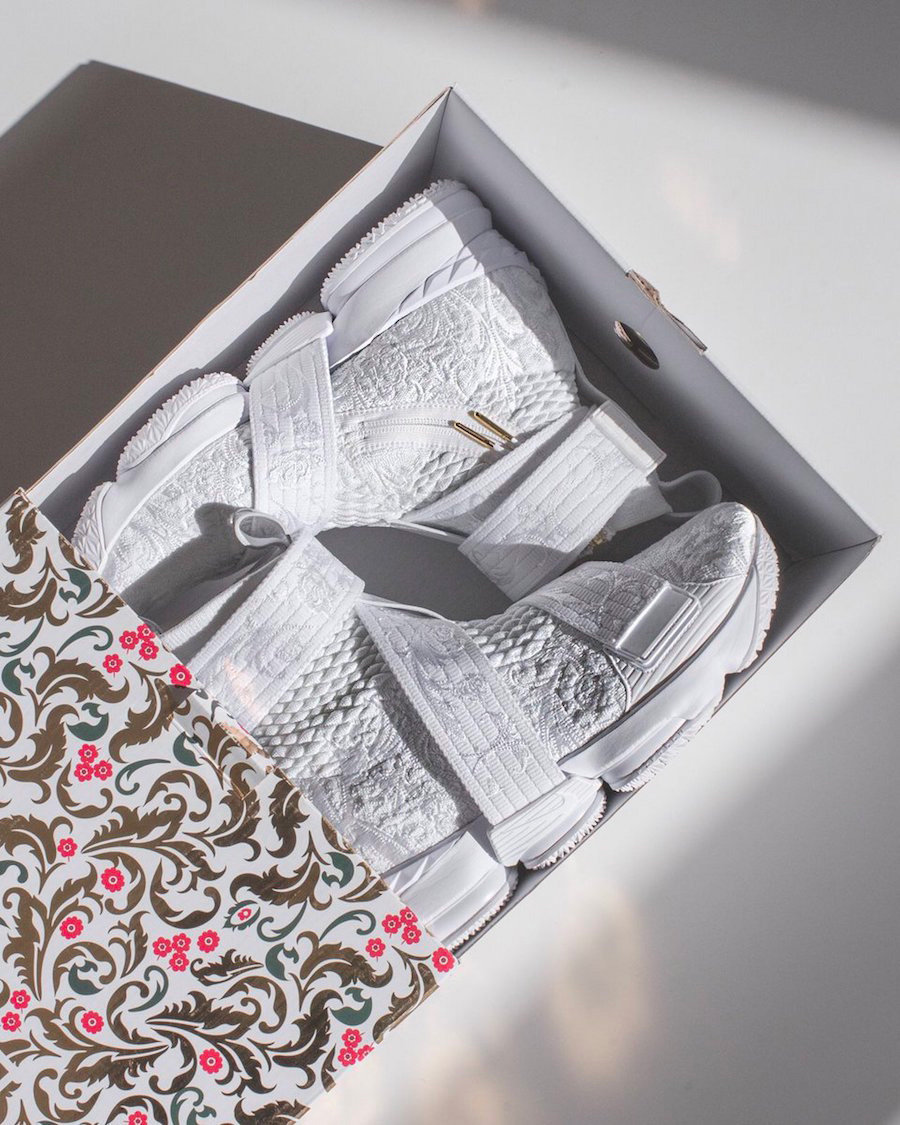 LBJ15,LeBron 15,Nike  纯净的艺术品感官！KITH x LeBron 15 带来洛杉矶配色