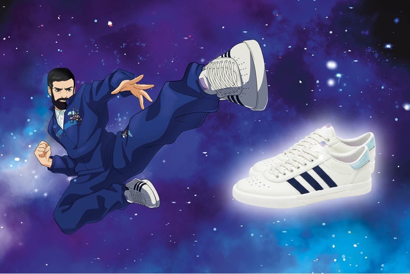 adidas,Hélas,Lucas Premiere,DA  设计专属动漫形象！Hélas x adidas 推出滑板系列联名