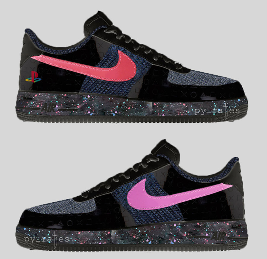 Air Force 1,PlayStation,Nike  游戏机主题配色！Air Force 1 “PlayStation” 你给打几分？