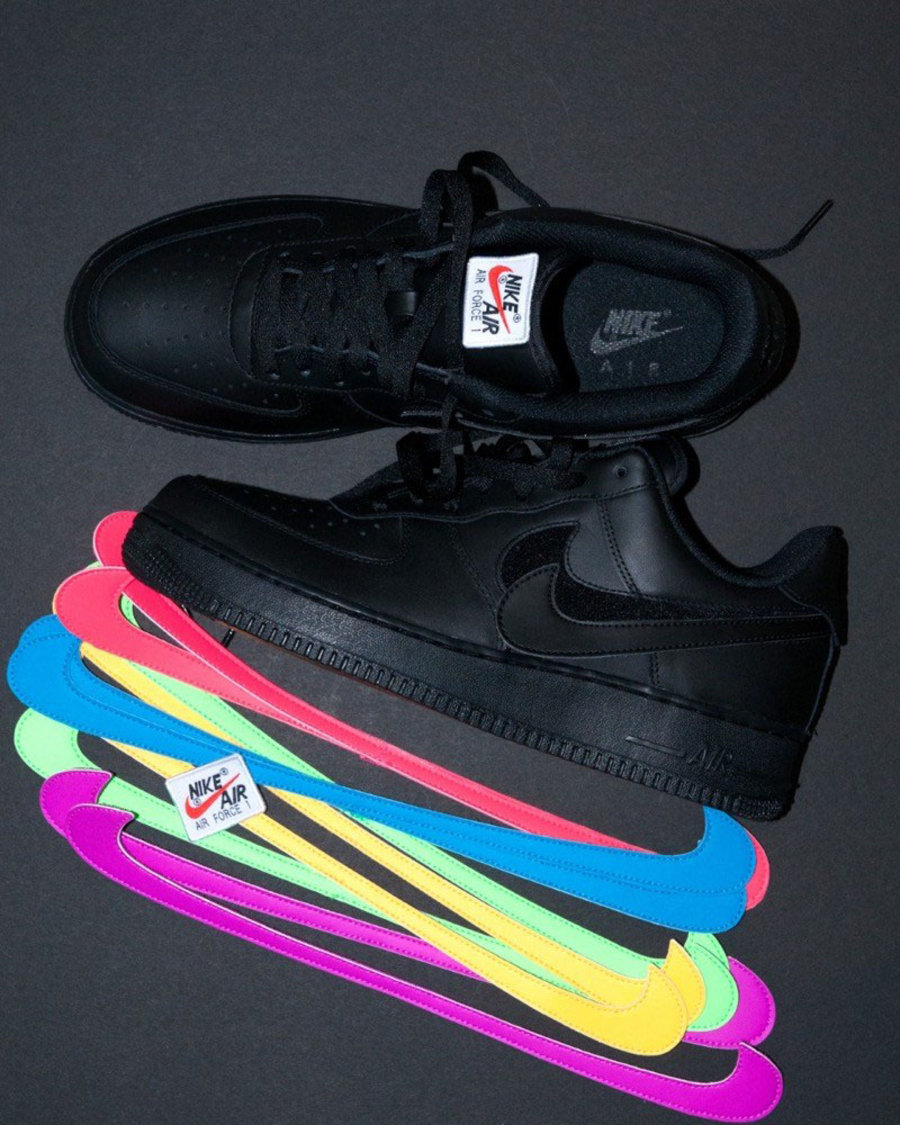 Air Force 1,Nike  可玩性极高！换标又换勾的 Air Force 1 官网即将发售