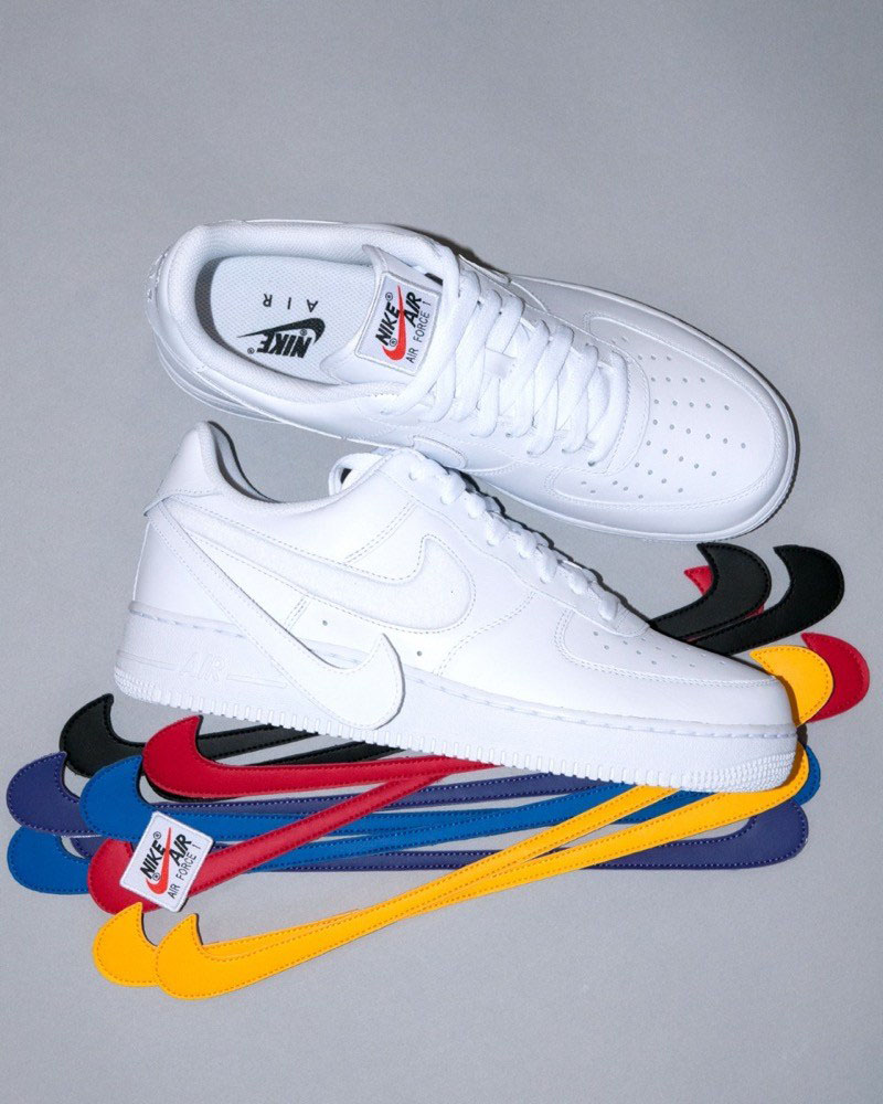 Air Force 1,Nike  可玩性极高！换标又换勾的 Air Force 1 官网即将发售